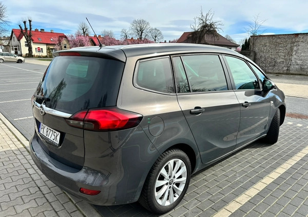 Opel Zafira cena 32900 przebieg: 197000, rok produkcji 2013 z Kalisz małe 211